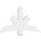 Ekena Millwork Davenport Architectural Grade PVC Gable Bracket, 48"W x 32"H x 4"D x 6"F, 16/12 Pitch GBP048X32X0406DAV00 - alternate 2